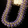 Indra  Purple and Gold Foldback Byzantine Choker.jpg
