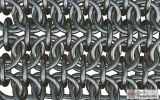 Half Persian 3 in 1 Ribbed Alternating