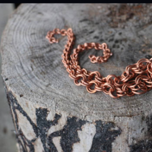 Copper necklace