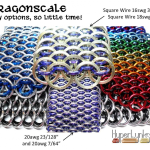 Dragonscale - Hyperlynks Ring Size Guide