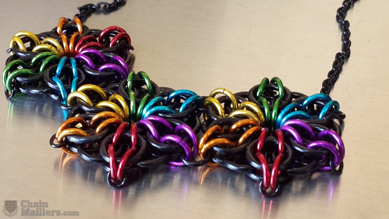 Dramatic Celtic Star Necklace