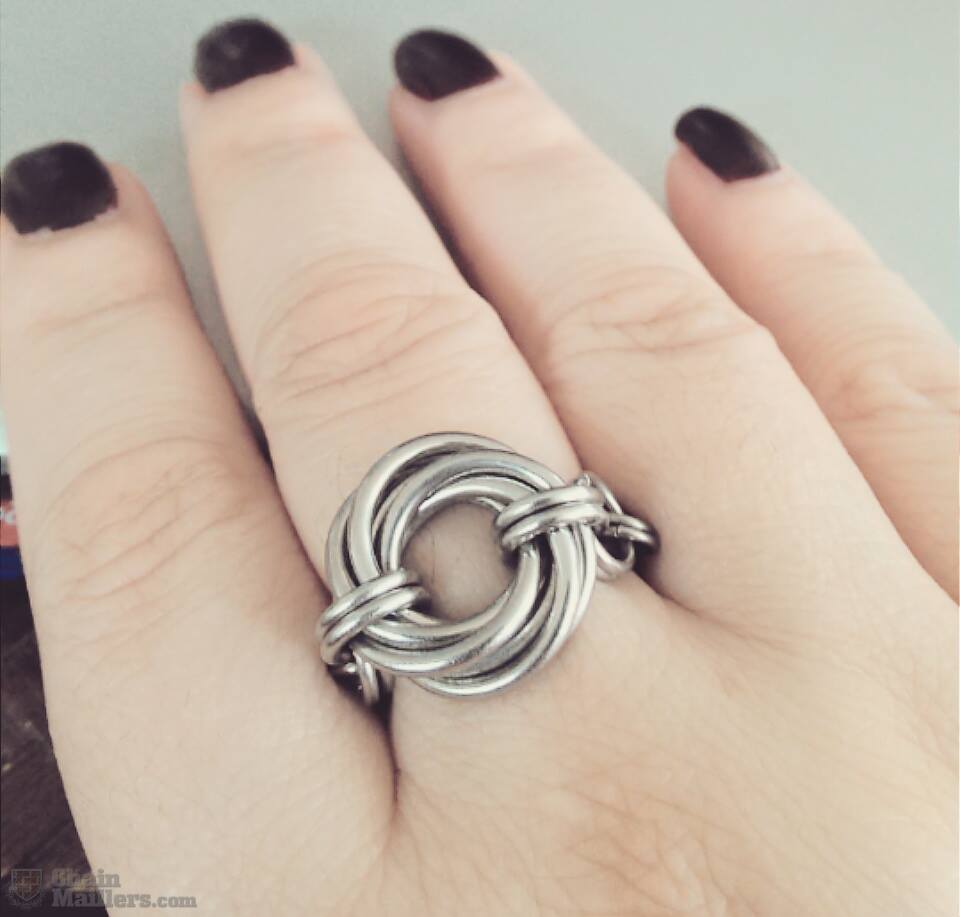 Mobius Ring in Steel