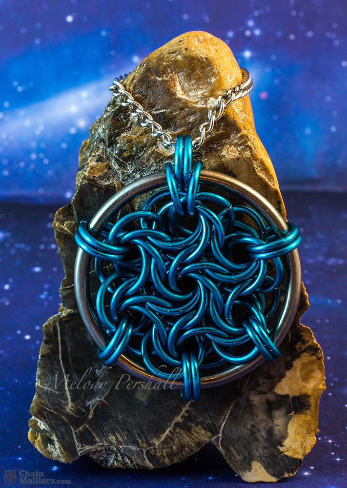 Moorish Rose in Teal from WCC